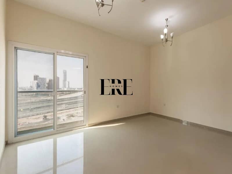 Road View | Spacious Apt | Unfurnished