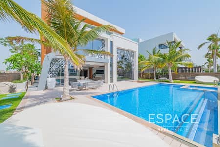 5 Bedroom Villa for Rent in Palm Jumeirah, Dubai - Frond G | 5 Bedroom Villa Facing Atlantis