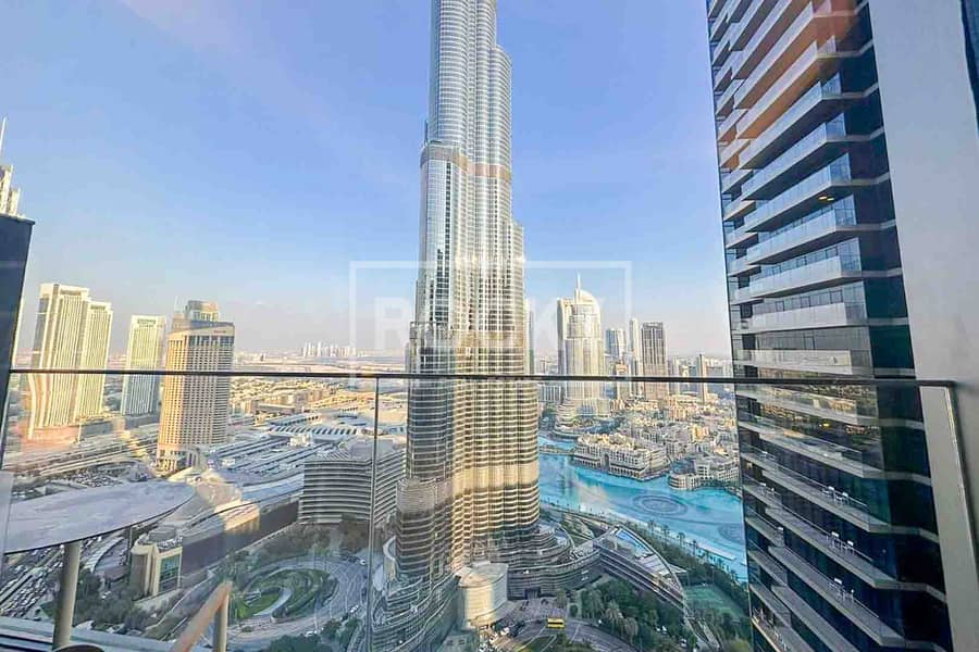 位于迪拜市中心，迪拜歌剧院谦恭公寓，The Address Residences Dubai Opera Tower 2 3 卧室的公寓 400000 AED - 8948769