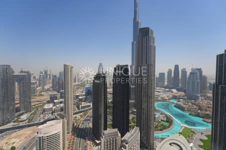 3 Bedroom Flat for Sale in Downtown Dubai, Dubai - Above 55th Floor | Burj Khalifa and Fountain Views