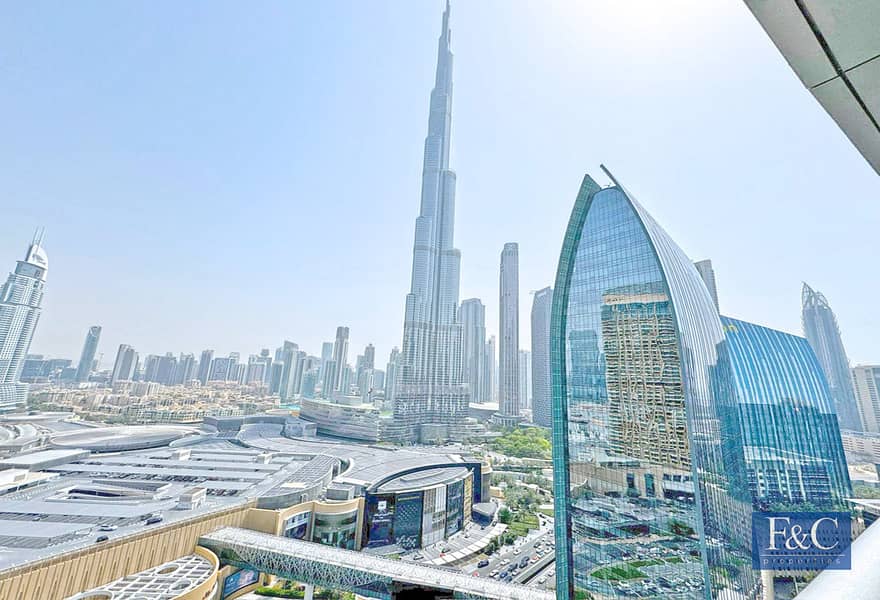 Serviced Apartment | Burj Khalifa View | Furnished