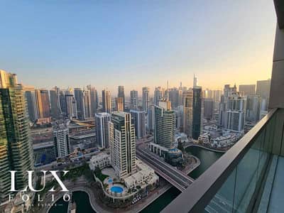 3 Bedroom Flat for Rent in Dubai Marina, Dubai - Full Marina View | Corner Unit | High Floor