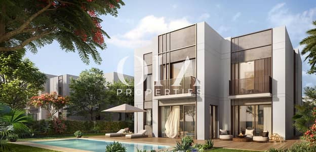 4 Bedroom Villa for Sale in Al Shamkha, Abu Dhabi - 4Bed Modern back. png