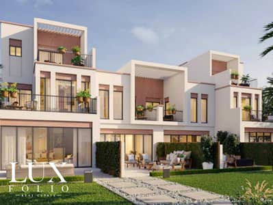 5 Bedroom Townhouse for Sale in DAMAC Lagoons, Dubai - End Unit - Front Row - Premium Location