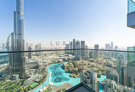 4 Bedroom Apartment for Rent in Downtown Dubai, Dubai - Luxury 4 Bed | Burj Khalifa View | High Floor