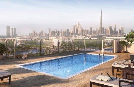2 Bedroom Flat for Sale in Meydan City, Dubai - POOOL VIEW. jpg