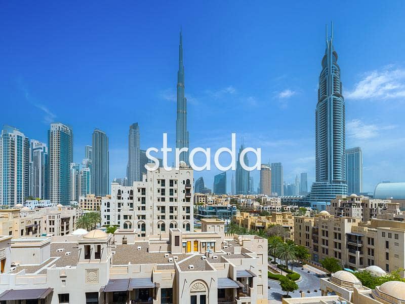 Burj Khalifa View | Fully upgraded | Study