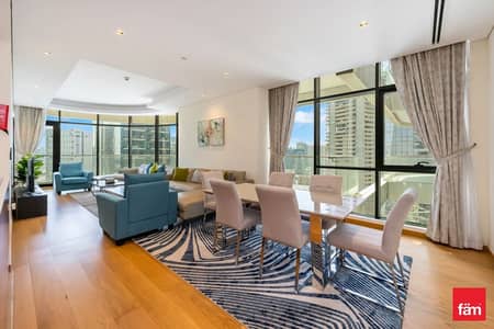 2 Bedroom Apartment for Rent in Downtown Dubai, Dubai - Modern 2B | Furnished | Near Dubai Mall