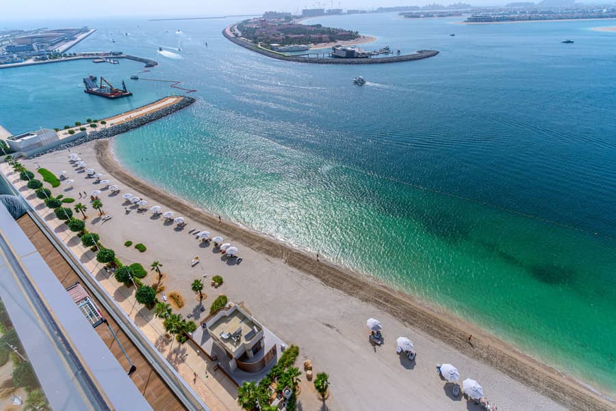 位于迪拜港，艾玛尔海滨社区，海滩岛公寓 3 卧室的公寓 590000 AED - 8951258