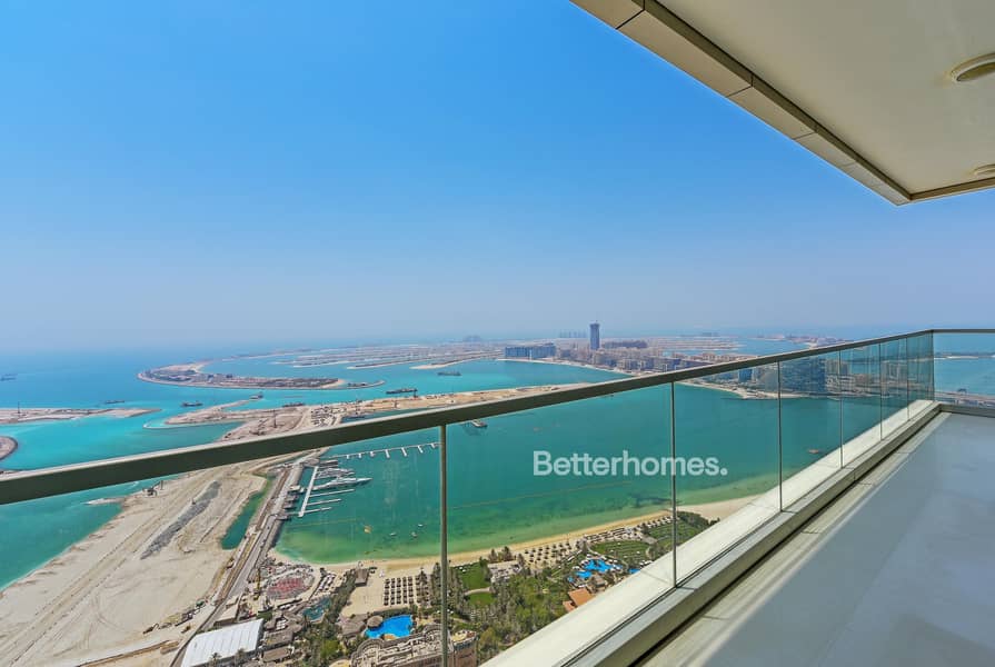 High Floor | Full Sea View | Balcony | Vacant