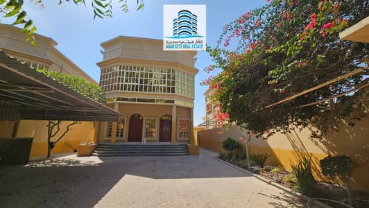 A villa in the best residential locations in Al Mowaihat 2 area, with an excellent design. The villa is close to all services. The villa has electrici