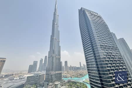 3 Bedroom Apartment for Rent in Downtown Dubai, Dubai - Burj Views | Large layout | 3 Bed + Maid