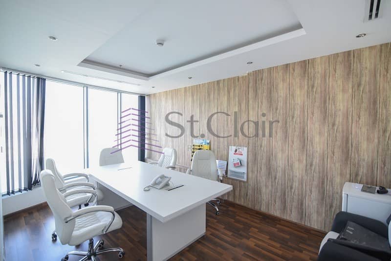 Fully Furnished Office|Mid Floor|Lake View