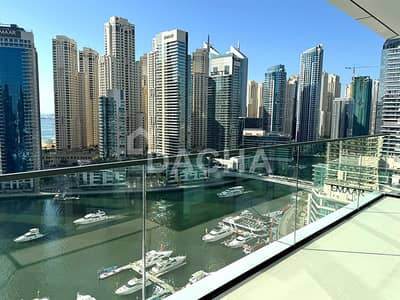 1 Bedroom Apartment for Rent in Dubai Marina, Dubai - Full Marina View | Brand New | Vacant