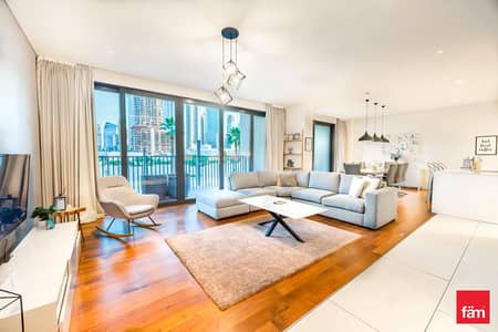 3 Bedroom Apartment for Rent in Al Wasl, Dubai - Mordern 3B+M | Furnished | Burj Khalifa View