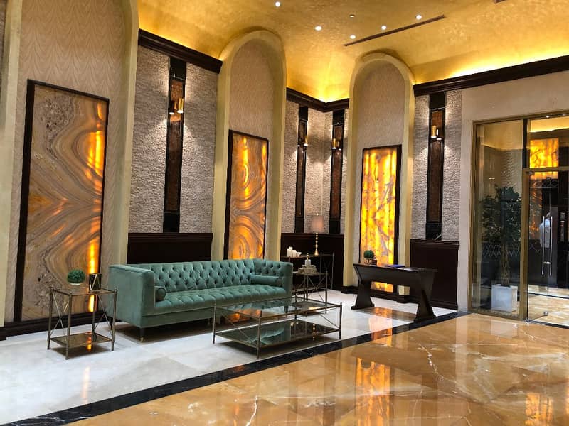 Luxury 2 Bedroom Hall (spaciouys) w/ fabulous full beach/sea view in Ajman Corniche Residences