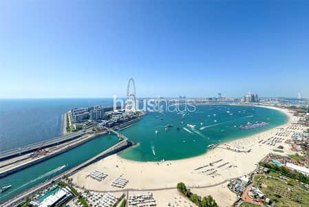 2 Bedroom Apartment for Rent in Jumeirah Beach Residence (JBR), Dubai - Luxury | Fully Furnished | Full Sea Views | Vacant