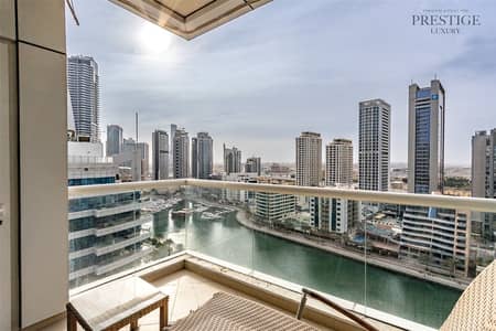 1 Bedroom Apartment for Rent in Dubai Marina, Dubai - Fully Furnished | Marina view | Next to the Beach
