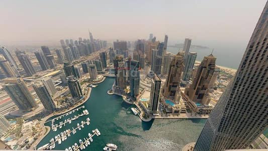 迪拜码头， 迪拜 4 卧室顶楼公寓待租 - 位于迪拜码头，滨海之门，滨海之门2号 4 卧室的顶楼公寓 950000 AED - 8371866