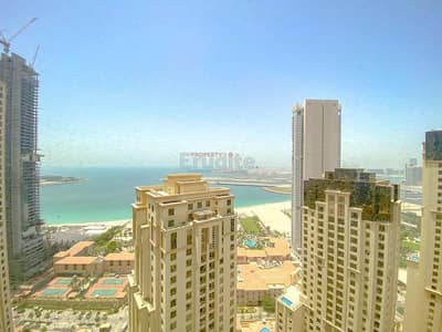 2 Bedroom Apartment for Rent in Jumeirah Beach Residence (JBR), Dubai - Fully Furnished | Sea View | Close To Beach.