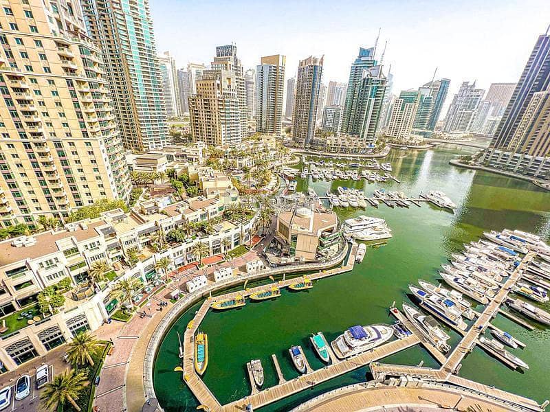 位于迪拜码头，滨海之门，滨海之门1号 2 卧室的公寓 350000 AED - 8650860