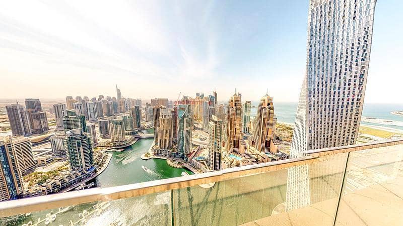 位于迪拜码头，滨海之门，滨海之门2号 1 卧室的公寓 160000 AED - 8725878