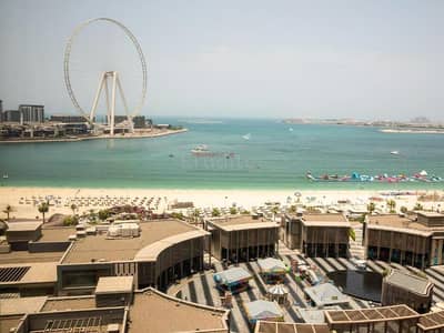 3 Bedroom Apartment for Rent in Jumeirah Beach Residence (JBR), Dubai - Sea View | High Quality Furnished | 4 -Cheques.