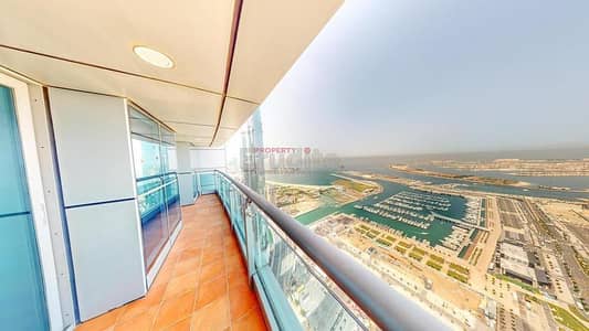 2 Bedroom Flat for Sale in Dubai Marina, Dubai - Sea View | Vacant | Unfurnished