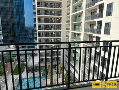 1 Bedroom Flat for Rent in Business Bay, Dubai - POOL VIEW | HIGH FLOOR | CHILLER FREE | CLOSE TO METRO | SEMI-FURNISHED