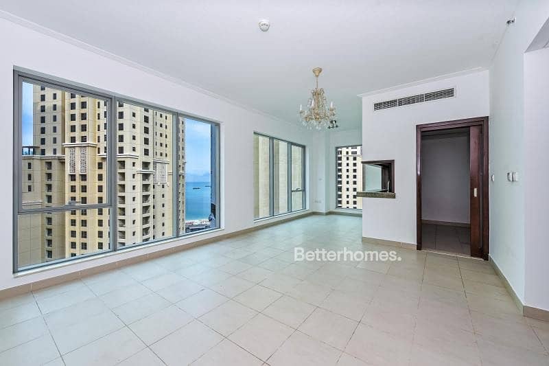 1BR Balcony Partial Sea High Flr Rented.