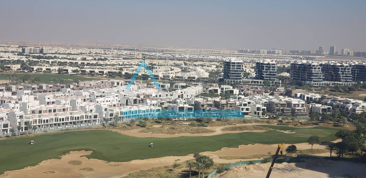 6 PAYMENT HOT DEAL STUDIO APARTMENT FULLY FURNISHED  FULL  GOLF COURSE VIEW