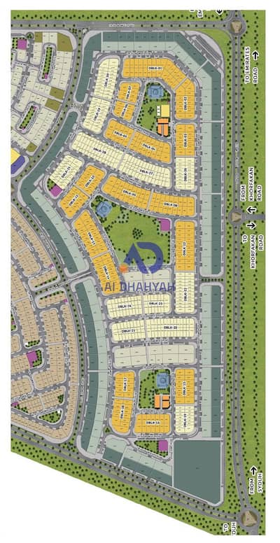 A Plot For Sale In DV Zone, Tilal City, Freehold For All Nationalities