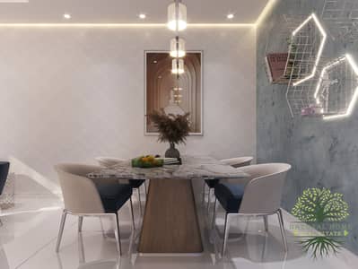 4 Bedroom Apartment for Sale in Al Mamzar, Sharjah - DINING ROOM. jpg