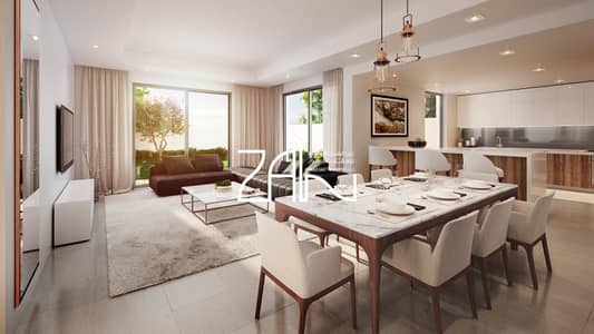 4 Bedroom Villa for Sale in Yas Island, Abu Dhabi - 1801_3M_Living_Kitchen. jpg