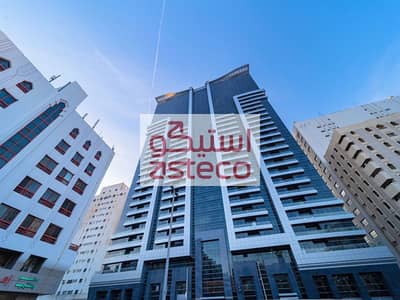 شقة 2 غرفة نوم للايجار في الخالدية، أبوظبي - Awqaf Portfolio - Shoot -AB01 Khalidiyah Tower & Reception-9. jpg