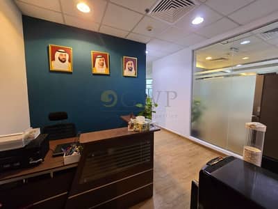 Office for Rent in Business Bay, Dubai - Fitted Office Near Business bay Metro Station with 4 Parking