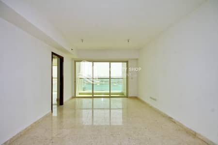 1 Bedroom Apartment for Sale in Al Reem Island, Abu Dhabi - 1-bedroom-apartment-al-reem-island-marina-square-marina-heights-2-living-area. JPG