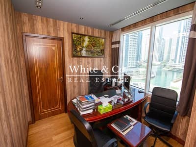 Office for Rent in Jumeirah Lake Towers (JLT), Dubai - FULLY FITTED | FURNISHED UNIT | LAKE VIEW