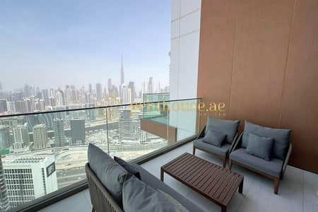 1 Bedroom Hotel Apartment for Sale in Business Bay, Dubai - High Floor | Loft | Vacant | Burj Khalifa View