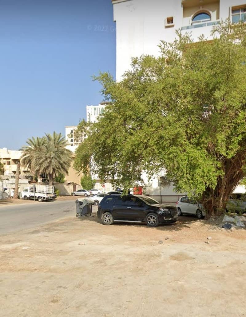 Land for sale in Rashidiya 2 Commercial Residential G+6 On two corner streets The land area is 5,250 thousand feet