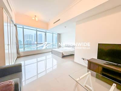Studio for Rent in Al Reem Island, Abu Dhabi - Furnished Unit| Mangrove Views| Stunning Unit