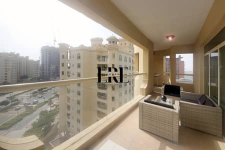 3 Bedroom Flat for Sale in Palm Jumeirah, Dubai - Partial Sea View | Beach Access | 3 Beds + Maids