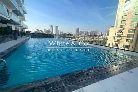 1 Bedroom Flat for Rent in Jumeirah Village Circle (JVC), Dubai - 1 Bedroom l Brand New l Pool View Balcony