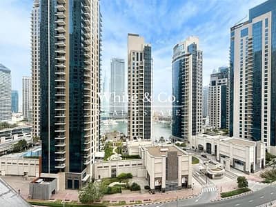3 Bedroom Apartment for Rent in Jumeirah Beach Residence (JBR), Dubai - Marina View | Upgraded Unit | 3Bed + Maids