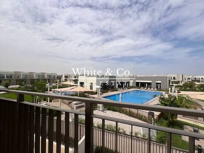 3 Bedroom Villa for Rent in Dubai South, Dubai - Pool Facing | Single Row | Chiller Free