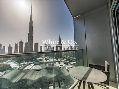 1 Bedroom Apartment for Rent in Downtown Dubai, Dubai - Burj and Fountain View l Bright l Spacious
