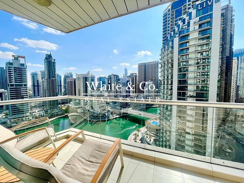 位于迪拜码头，公园岛公寓，萨尼贝尔大厦 1 卧室的公寓 135000 AED - 8961773