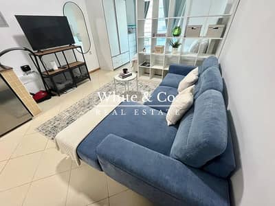 Studio for Rent in Dubai Marina, Dubai - Monthly Payment | Balcony | Bright&Modern