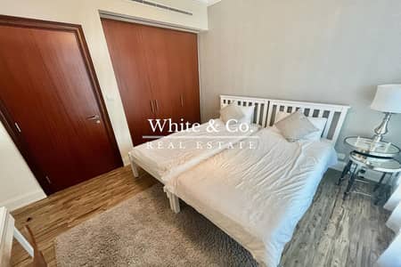 2 Bedroom Flat for Rent in Dubai Marina, Dubai - Marina view | Large balcony | Study room