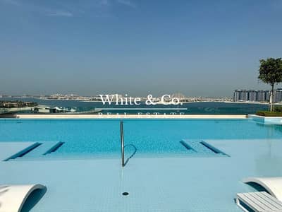 1 Bedroom Apartment for Rent in Dubai Harbour, Dubai - High Floor l Unfurnished l Beach Access
